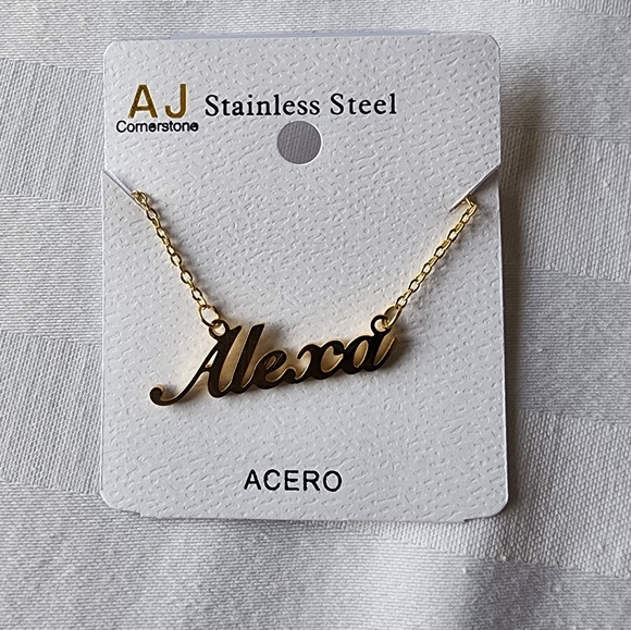 🔥GOLD "ALEXA" NECKLACE🔥 - Picture 5 of 6